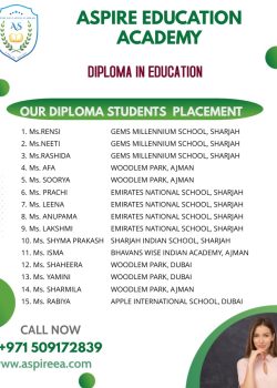 teaching diploma in dubai